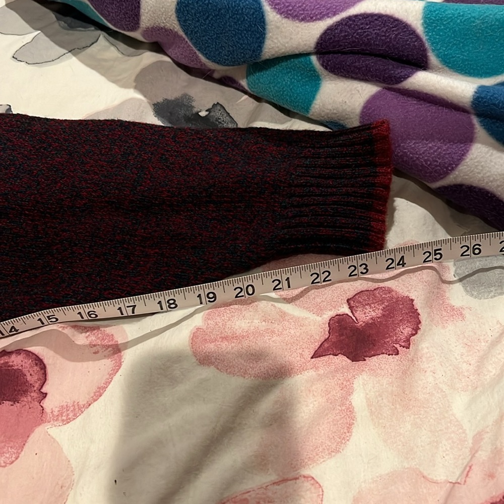 Gorgeous marbled wool crew neck sweater - Picture 7 of 8